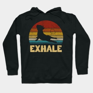 FRENCH BULLDOG EXHALE VINTAGE Hoodie